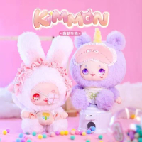 Cute Kimmon Biological Series Rabbit Year Plush Blind Box Toy Original Mystery Box Kawaii Action Figure Doll Model Birthday Gift