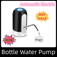 HiPiCok Water Bottle Pump 19 Liters USB Charging Automatic Electric Water Dispenser Pump Bottle Water Pump Auto Drink Dispenser