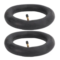 Electric Scooter Inner Tube Thickened Inner Tube 2 Pack Rubber 8.5 Inch Angled Valve Stem with Tire Spoon for Xiaomi M365