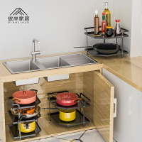 廚房置物架落地多層可移動小推車夾縫收納架廚房菜籃子蔬菜置物架