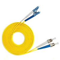 LC to ST Single-mode optical fiber patch cord SM LC/ST fiber jumper cabel Duplex 9/125 UPC Polish OFNR 3m 5m 10m 15m