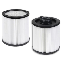 DXVC6910 Cartridge Filter Replacement For DEWALT Wet Dry Vacuum Cleaners 6-16 Gallon, Compatible With For Dewalt DXV06P