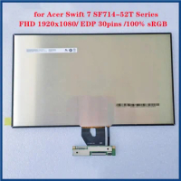 14 inch for Acer Swift 7 SF714-52T Series SF714-52T-75G4 SF714-52T-77LW LCD Screen IPS Panel Slim FH