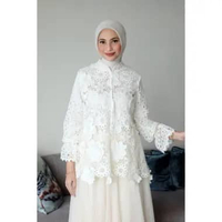 Aisha Blouse by Sarah The Label L Blooming BW