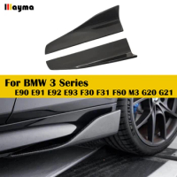 Carbon Fiber Car Side Skirts FRP Primer Spoiler For BMW 3 Series 318i 320i 325i 330i E90 E91 E92 E93 F30 F31 F35 F80 M3 G21 G20