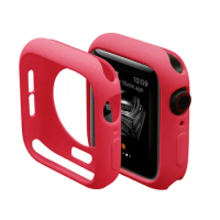 Cover For Apple Watch case 45mm 41mm 44mm 40mm iWatch 42mm 38mm Accessories Silicone Protector Apple watch series 5 4 3 6 SE 7