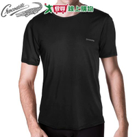Crocodile鱷魚 台灣製 天絲棉透氣圓領衫 M~XL 彈力 輕薄柔軟 上衣 短袖 男內衣【愛買】