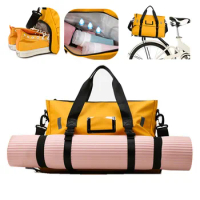 Sports Bags For Man Fitness Training Accessories Yoga Mat Shoes Pocket Big Shoulder Bolsas Women's Waterproof Swimming Travel