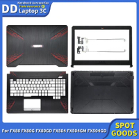 New Laptop Case For ASUS FX80 FX80G FX80GD FX504 FX504GM FX504GD FX504G LCD Back Cover/Front Bezel/Hinges/Palmrest/Bottom Case