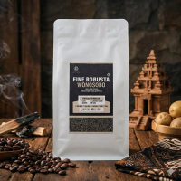 Fine Robusta Wonosobo Natural Dark Roast 100% Murni Bubuk Halus & Sedang Sangrai Coffee Kopi Pilihan