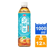 愛之味分解茶 雙纖麥茶(無糖)1000ml(12入)/箱【康鄰超市】