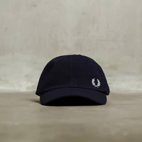 Topi FRED PERRY LOGO NAVY CAP - OS ADJUSTABLE 100% ORIGINAL