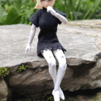 Custom 1:12th Female Clothes Dress Mini Skirt for 6" figma figure