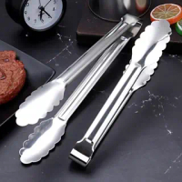 9.5 \ Stainless steel Silver Hard Food Clip Bread Clip Barbecue Clip"