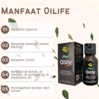 OILIFE ORIGINAL Membantu Aktifkan sel - hilangkan benjolan pada kulit Minyak Pijat Organik