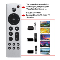 Universal Replacement Remote Fit For Apple TV Remote Control 4K/ HD A2169 A1842 A1625 A1427 Without 