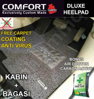 Karpet Mobil COMFORT Suzuki APV, APV Arena 3baris bagasi deluxe
