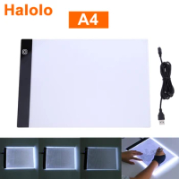 LED Light Pad A4 Drawing Tablet Graphic Writing Digital Tracer Copy Pad  Board for Diamond Painting