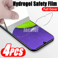 4pcs Full Cover Hydrogel Film For Samsung Galaxy A52 A52s A22 5G 4G Samsumg Galaxi A 52 S 52S 22 5 G Water Gel Screen Protector