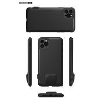 強強滾p-SNAP! iPhone 11 Pro Max(6.5吋)專用 軍規防摔相機殼 ■Black黑