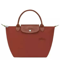 Longchamp Le Pliage Green Small Handbag Chestnut