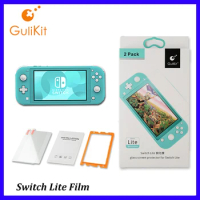 2PCS Gulikit NS12 Ultra Clear HD Screen Tempered Glass Protective Film Protector for Ninteno NS Switch Lite Gamepad Accessories