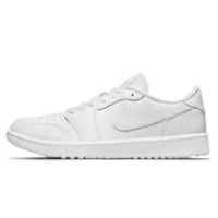 AIR JORDAN 1 LOW RETRO GOLF TRIPLE WHITE