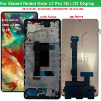6.67''for Xiaomi Redmi Note 12 Pro 5g lcd display screen for Xiaomi Redmi Note 12Pro Display 22101316C, 22101316I lcd