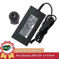 Chicony 20V 7.5A 150W AC Power Adapter Charger A18-150P1A For MSI Bravo 15 B5DD B5DD-243 B5DD-244 GF63 Thin 11UC-241UK A150A039P
