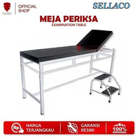 Meja Periksa + Tangga 1 Set Examination Table Tempat Tidur UKS Ranjang Bed Pasien Tindakan Foot Step