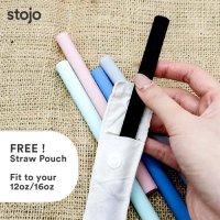 Silicone straw stojo/Sedotan stojo/sedotan lipat - oat Minuman Silikon