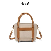 Tas Wanita Clarissa Bag Selempang HandBag SlingBag Tali Panjang Bisa diatur Mewah Apricot