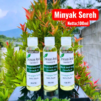 Minyak Sereh Wangi 100% Murni || 100Ml Citronella Pure Essential Oil || Original Minyam Sereh Wangi 