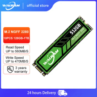WALRAM SSD M2 Hard Drive 1TB 512 128GB SATA3 256g Hard Disk M.2 ssd 2280 Ssd Sata NGFF Solid State Drive For Laptop Desktop