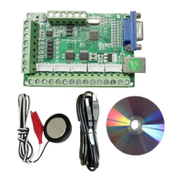 USB Driver Motion Controller for Mach3 V3.25 Z Sensor 5 Axis CNC Board CNC USB Breakout Board for Engraver Machine Stepper Motor