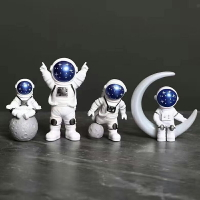 宇航員擺件航天員創意裝飾品送兒童生日禮物祝福家客廳太空人擺飾