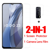 2.5D Screen Protector For VIVO IQOO Z3 Glass For VIVO IQOO Z3 Tempered Glass Transparent Protective Phone Film For VIVO IQOO Z3