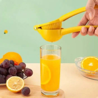1pc-Home Manual Lemon Squeezer Aluminum Alloy Hand Pressed Orange Fruit Juicer Portable Practical Kitchen Tools Mini Blender