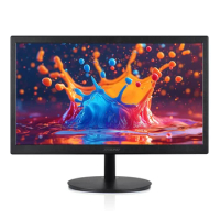 20 Inch LED Monitor Eye Care Ultra Thin Desktop Monitor with 1440x900 Resolution 1ms Response Time Compatible w/ VGA and HDMI