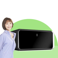 【發億金庫】指紋、密碼、鑰匙 防盜保險箱 X-2F(黑 白 雙色可選 保險櫃)