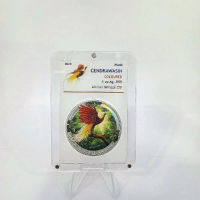 Koin Cendrawasih 1 Oz Proof BTI hologram + slab