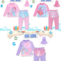 BAJU RENANG ANAK MERMAID/BAJU RENANG ANAK MUSLIM/BAJU RENANG ANAK CEWE