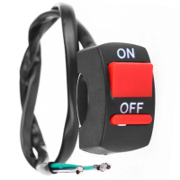Switch Motosikal Handlebar Universal-Butang LED LED Angel Mata Switch Light