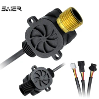 SEN-HZ21WB G1/2 Nylon with 12.5Q Brass Connector Magnetic Flow Sensor Level Meter For Water Heater