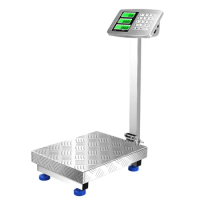 Commercial bench scale stainless steel 150kg electronic scale 100kg scale folding scale stainless steel material waterproof