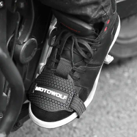 For Kawasaki Z800 Bmw R1250Gs Honda Cb500X Ducati Scrambler Motorcycle Shoes Protective Moto Gear Shifter Men Shoe Boots Parts