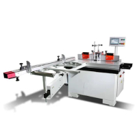 CNC Sliding Table Swing Shaft Milling Woodworking Push Table End Milling Machine Lathe
