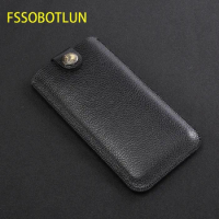 FSSOBOTLUN,For Asus ROG Phone II ZS660KL Pouch Sleeve Holster Handmade Full Protective Case For Asus ROG Phone 2