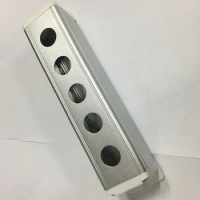 ONPOW 19mm Cut-out aluminium 5 holes push button switch box (BXM-B5/19)