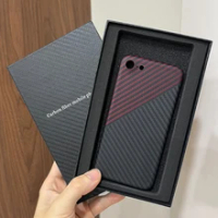 Real Aramid Carbon Fiber Protective Phone Case Cover On For iphone 7 8 SE 2 3 iphoneSE 2020 2022 SE2 SE3 5G SE2022 64/128/256 GB